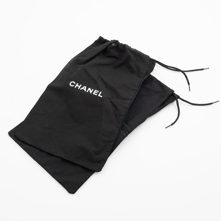 Chanel, ballerinaskor, storlek 35 1/2C.