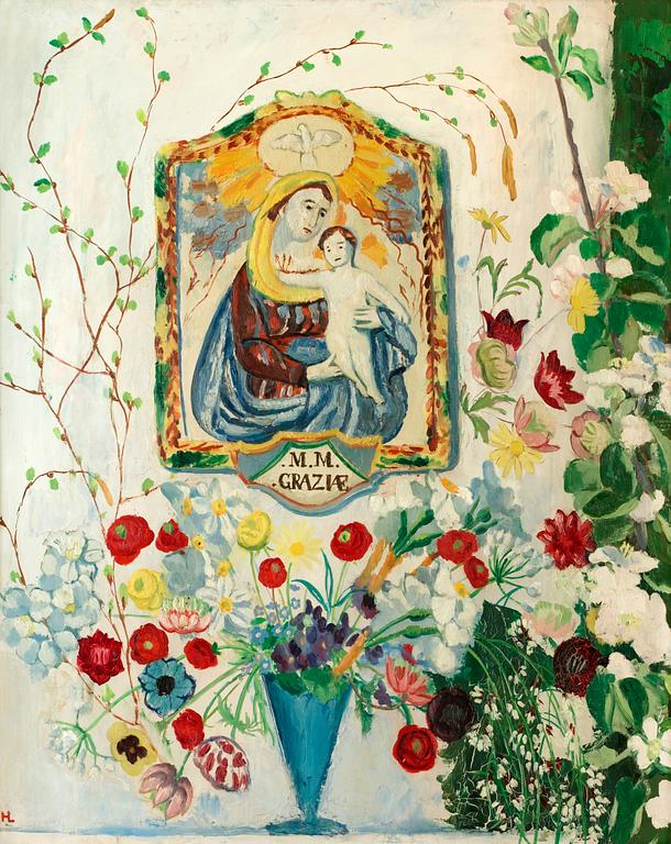 Hilding Linnqvist, ÄPPELKVISTAR, SOMMARBLOMMOR OCH MM GRAZIAE.