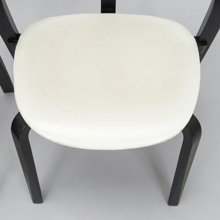 Ilmari Tapiovaara, a set of six 1960s 'Aslak' armchairs for Asko, Finland.