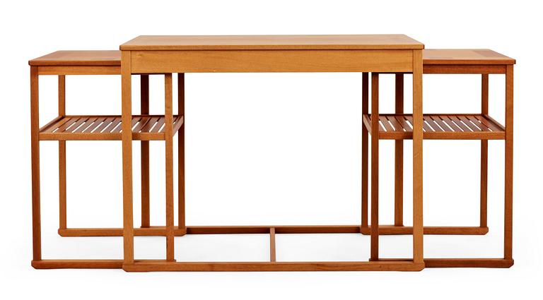 CARL MALMSTEN, satsbord, 3 delar, "Släden".