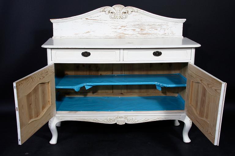 MATSALSGRUPP, 10 delar, rokokostil, tidigt 1900-tal.