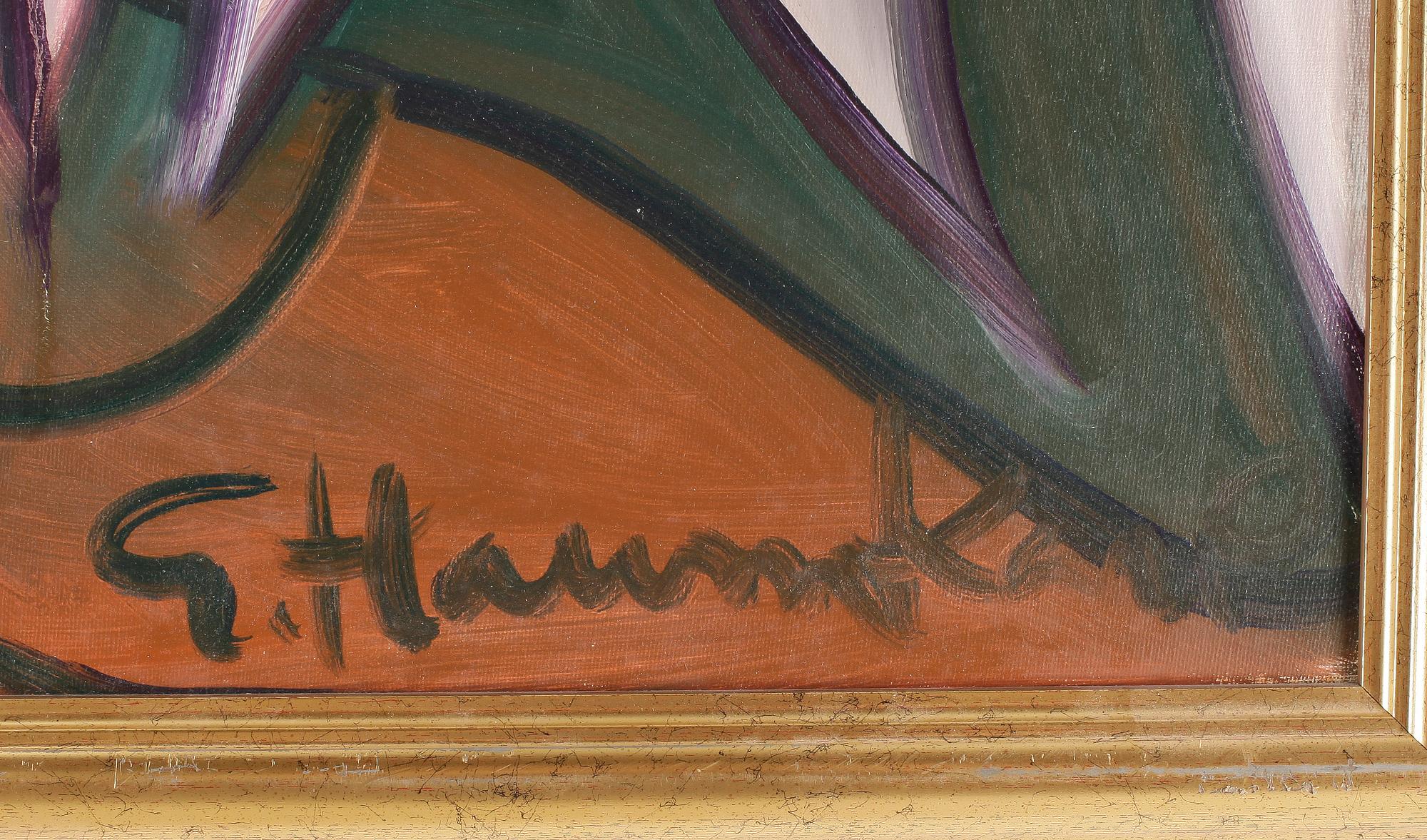 GÖRAN HAUSENKAMP, olja på duk, signerad.