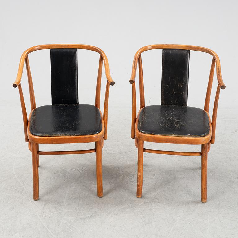 Peter Celsing, a pair of model 1514 armchairs, Gemla Diö, 1965.