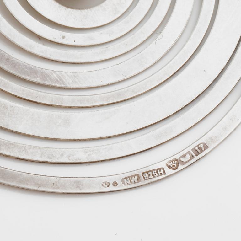 A pendant by Nils Westerback for Tapio Wirkkala in Helsinki in 1972.