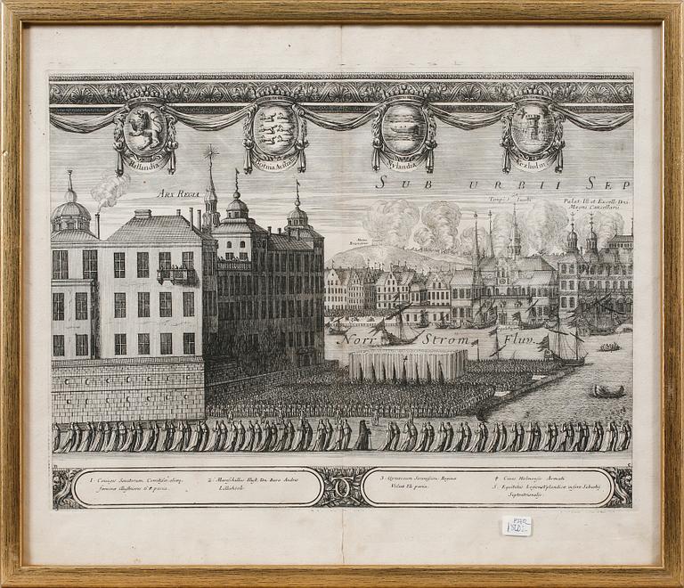 KOPPARSTICK, 2 st, 1700- / tidigt 1800-tal.
