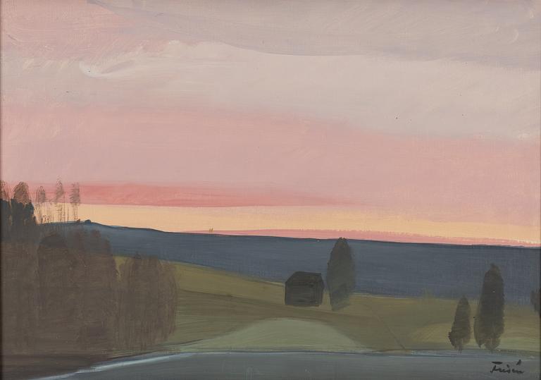 Vera Frisén, Twilight Landscape.