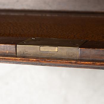 Display cabinet, Germany, 18th/19th century, with later secretaire.