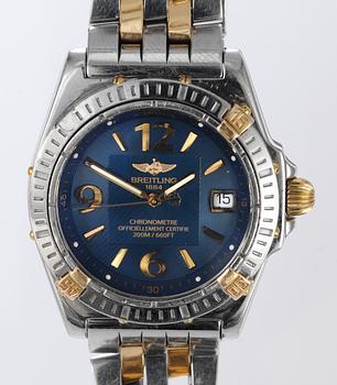 ARMBANDSUR, Breitling, stål och guld.