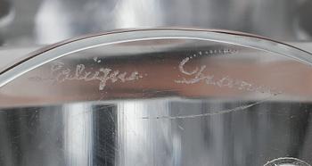 FIGUR, glas, Lalique, 1900-talets andra hälft.