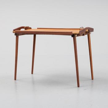 a 1950's 'Tixi' tray table by Berndt Winge for Aase Möbler, Norway.