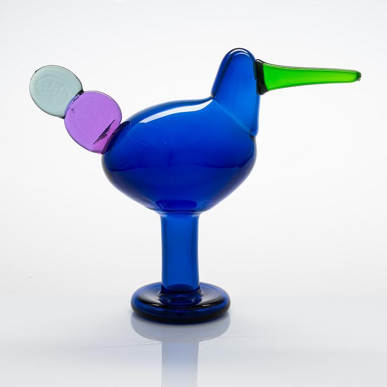 Oiva Toikka, A glass bird, signed Oiva Toikka IITTALA SCOPE 2019 132/500.