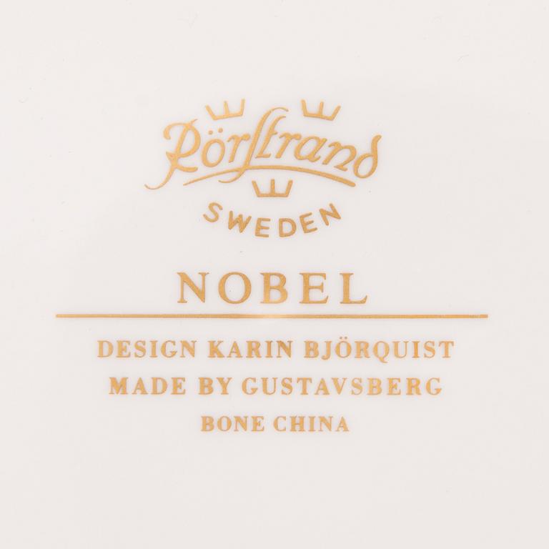 KARIN BJÖRQUIST, 17 parts coffee set in bone china made by Rörstrand, designed 1990.