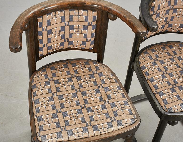 STOLAR, ett par, "Fladdermus", Josef Hoffmann, Wittmann.
