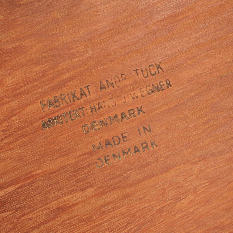 SÄNGBORD, ett par, Hans J Wegner, Andreas Tuck, Danmark, 1950/60-tal.