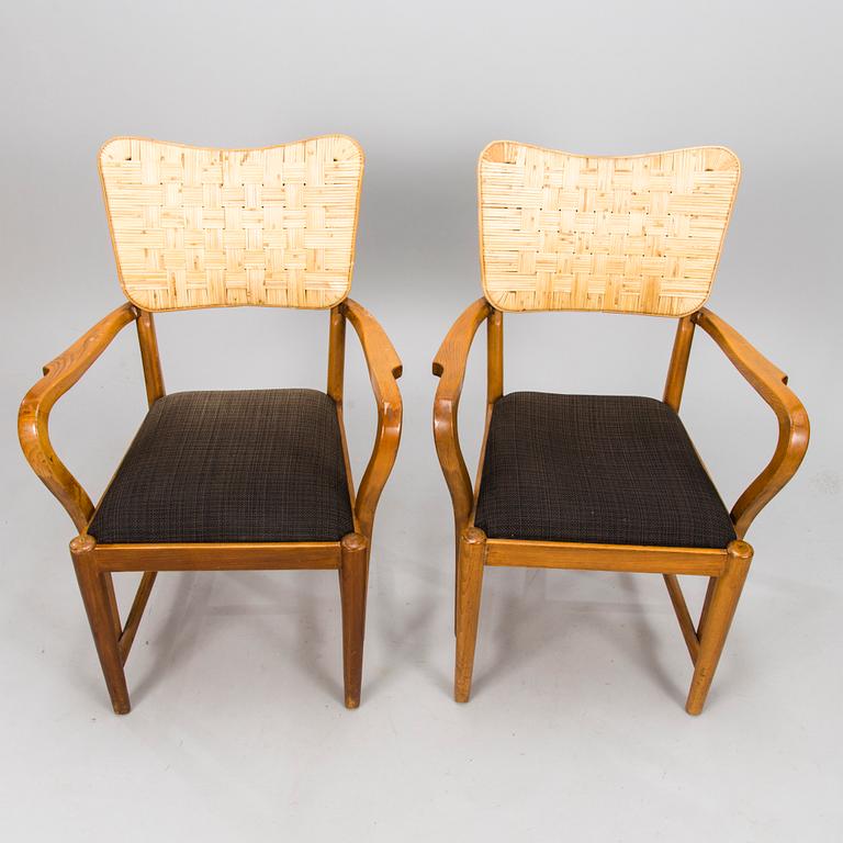 ERIK BRYGGMAN, a pair of 1930's armchairs for.