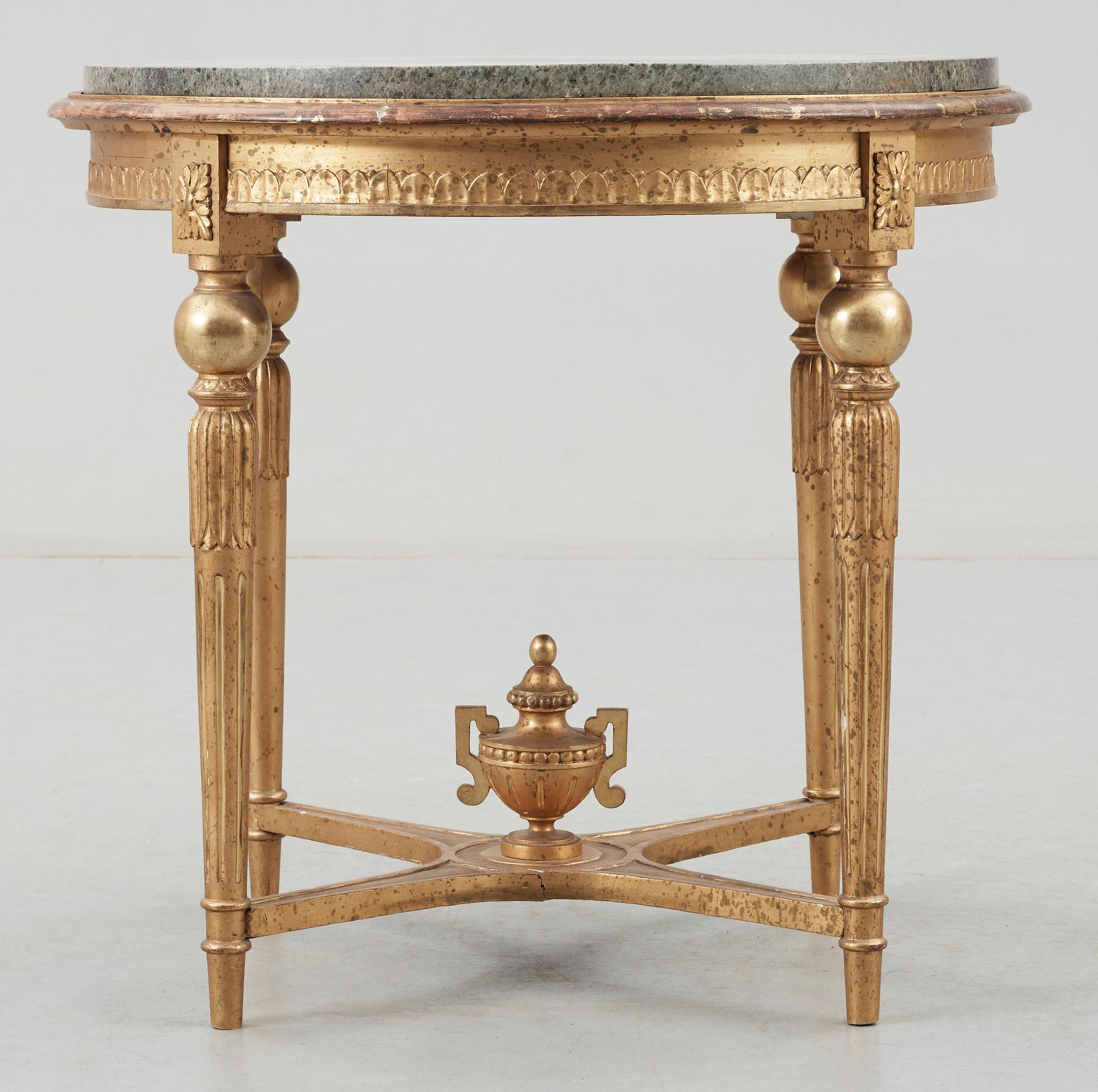 SALONGSBORD, gustaviansk stil, 1800-tal.