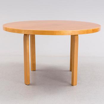 A dining table by Alvar Aalto for Artek.