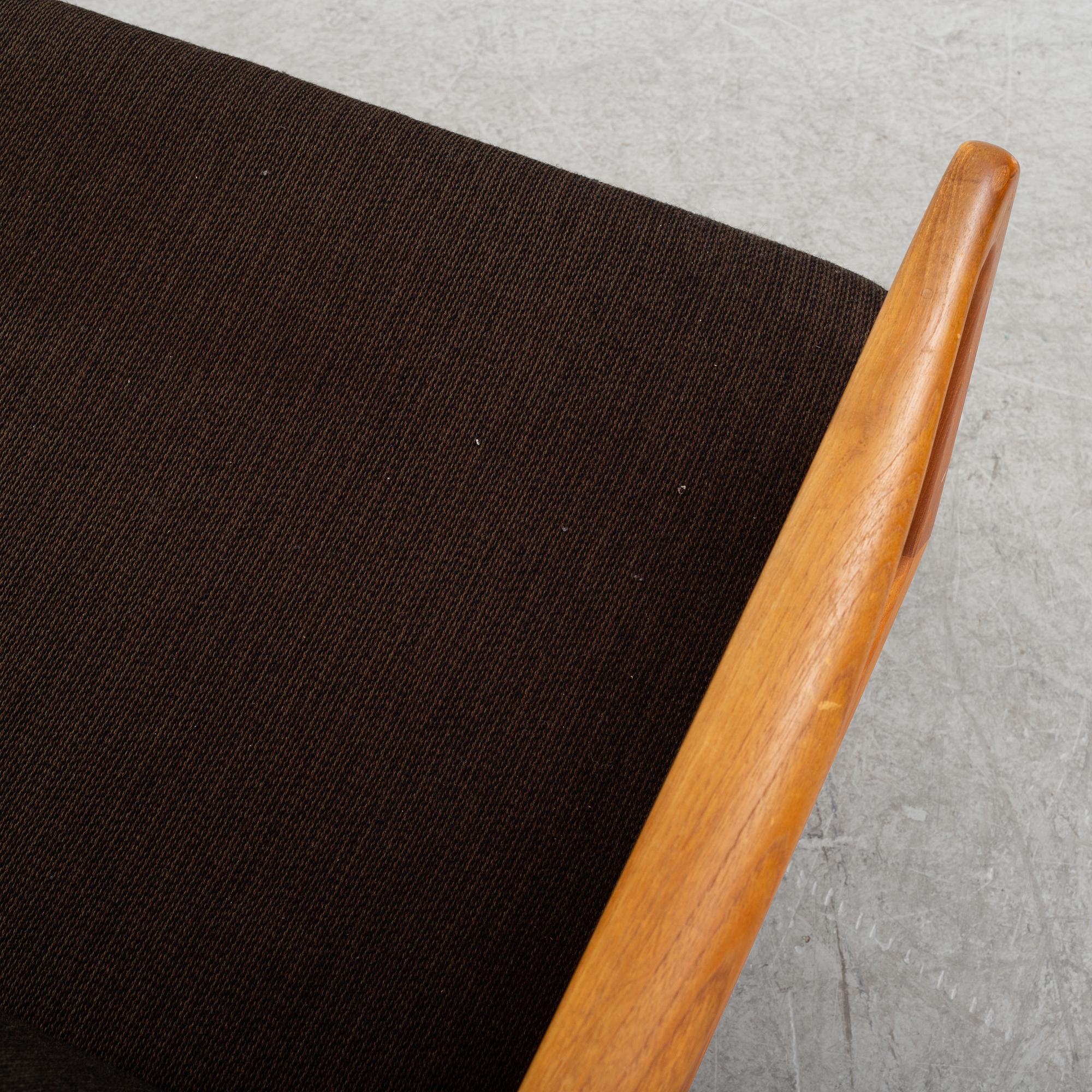 Peter Hvidt & Orla Mølgaard Nielsen, soffa/dagbädd, France & Son,
Danmark, 1900-talets mitt.