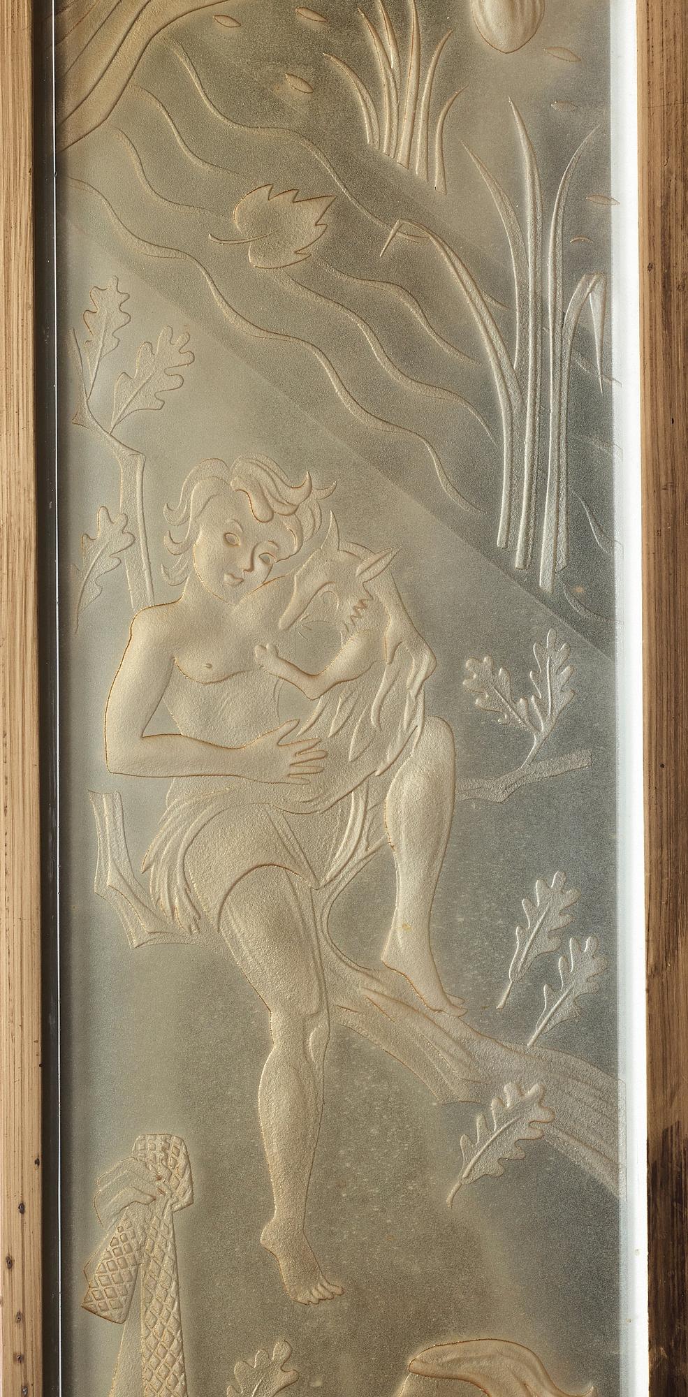 Ulla Fogelklou-Skogh, spegel, 1930-40-tal.