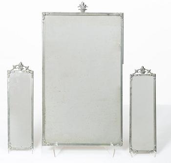 Speglar, 3 st, Swedish Grace, 1920/30-tal.