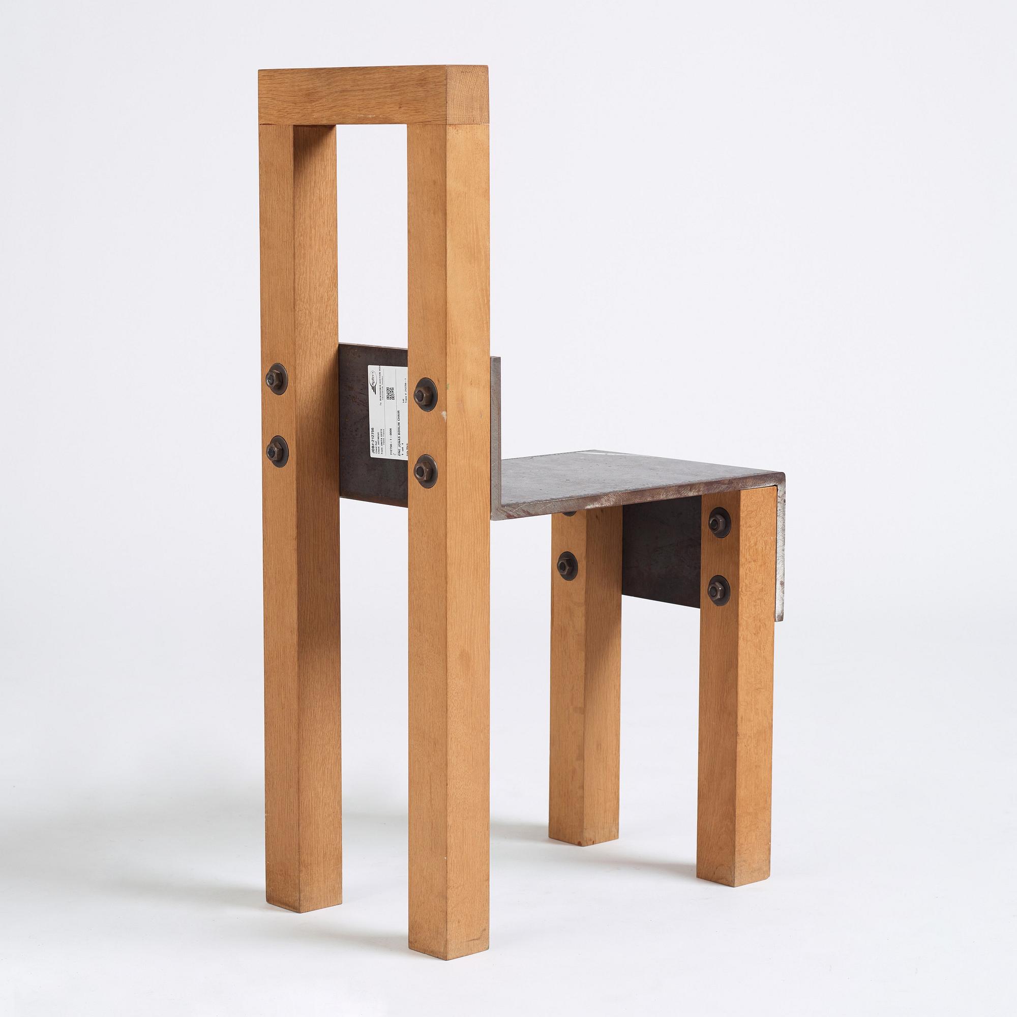 Jonas Bohlin, a 'Sto', chair, ed. 4/70, Jonas Bohlin Design AB Stockholm, post 1990.