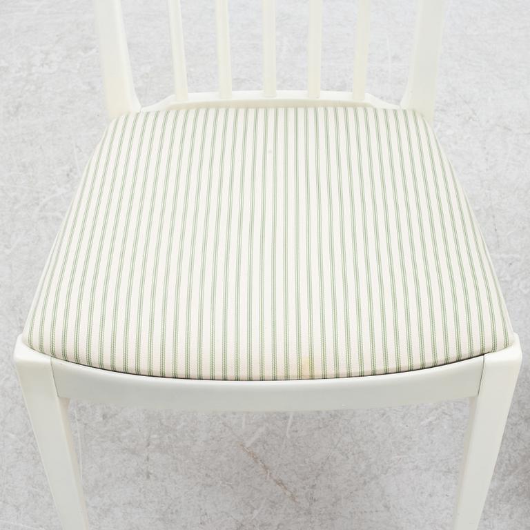 Carl Malmsten, chairs, 4 pcs, "Herrgården", Bodafors, 1961.