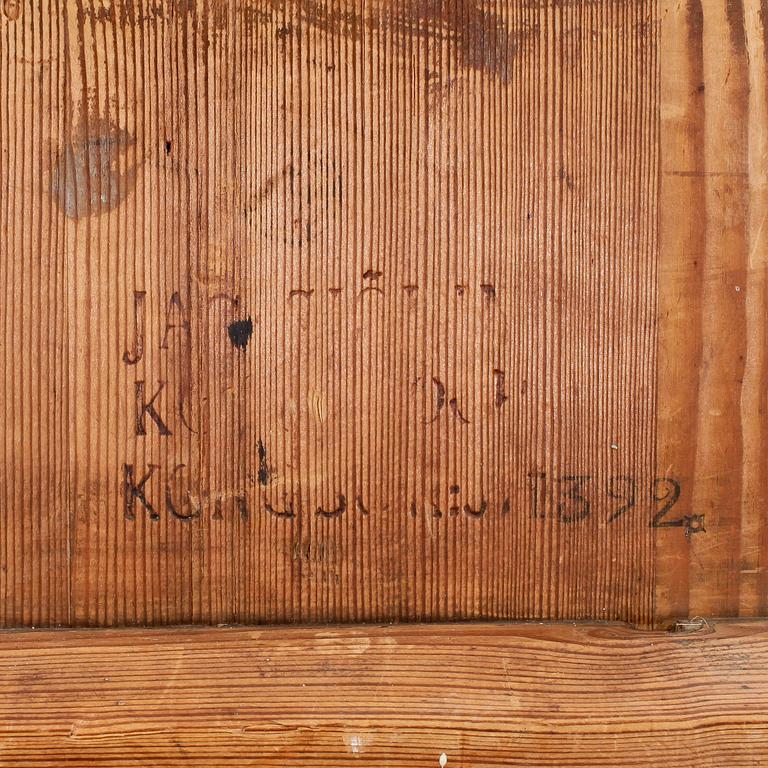 FÄLLBORD, av Jacob Sjölin (mästare i Köping och Kungsör 1767-1785).