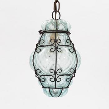 Ceiling lamp, Murano, Venice, mid-20th century.