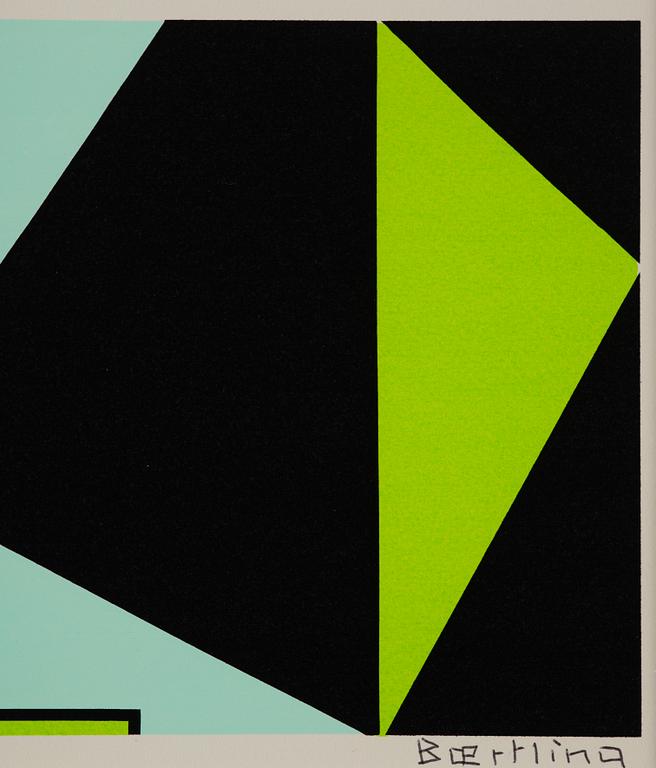Olle Bærtling, "Hommage à Herbin".