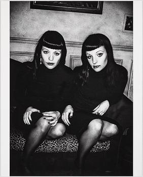 Anders Petersen, "Twins, Paris, 2006".