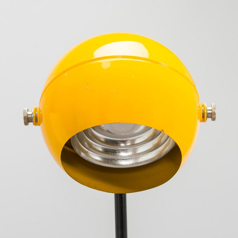 Heikki Turunen, golvlampa "Ping Pong", Stockmann Orno, Finland 1970-tal.