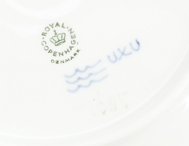 MATTALLRIKAR, 8 st, porslin, Royal Copenhagen.
