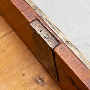 Secretary, late Gustavian, late 18th century, signed.