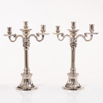 Kandelabrar, ett par "Väsby" Ikea, 1900-talets slut.