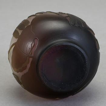 VAS, glas, Emile Gallé, Nancy, Frankrike, jugend.