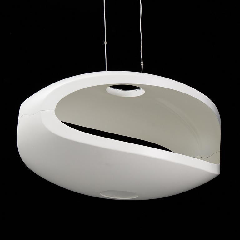 Luca Nichetto & Gianpetri Gai, a ceiling light, 'O Space', Foscarini, Italy.