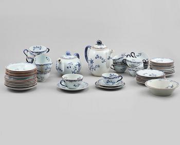 KAFFE- och TESERVIS, 39 delar, porslin, Ostindia, Rörstrand, 1900-tal.