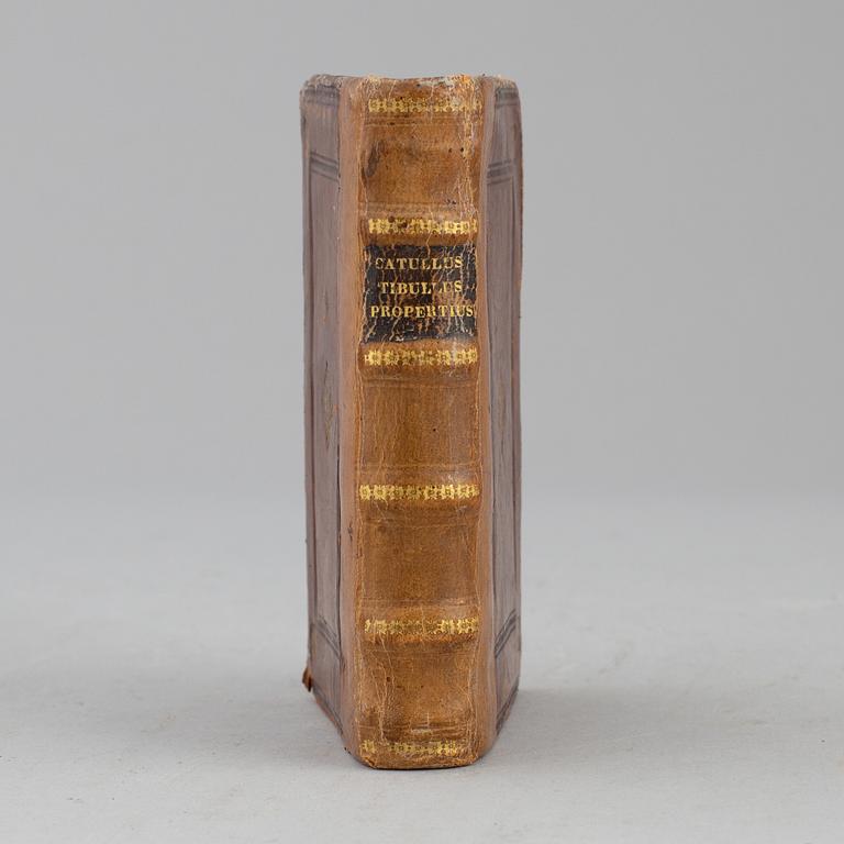 BOOK, Catullus, Tibullus & Propertius, 1573.