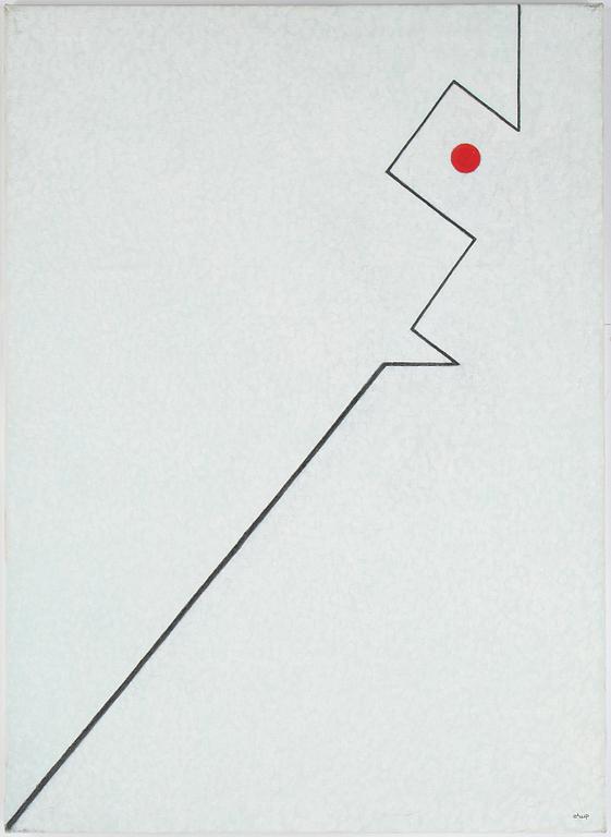 Bengt Orup, oil on canvas, signed.