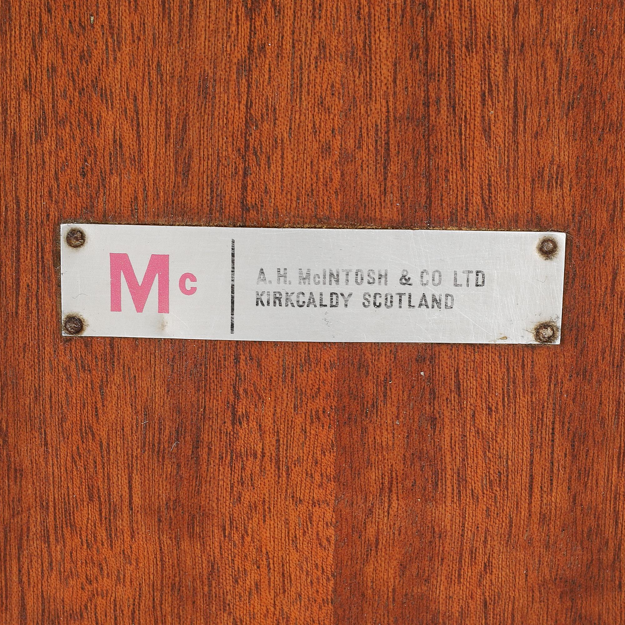 A teak dining table, Furniture by McIntosh, 1960's.