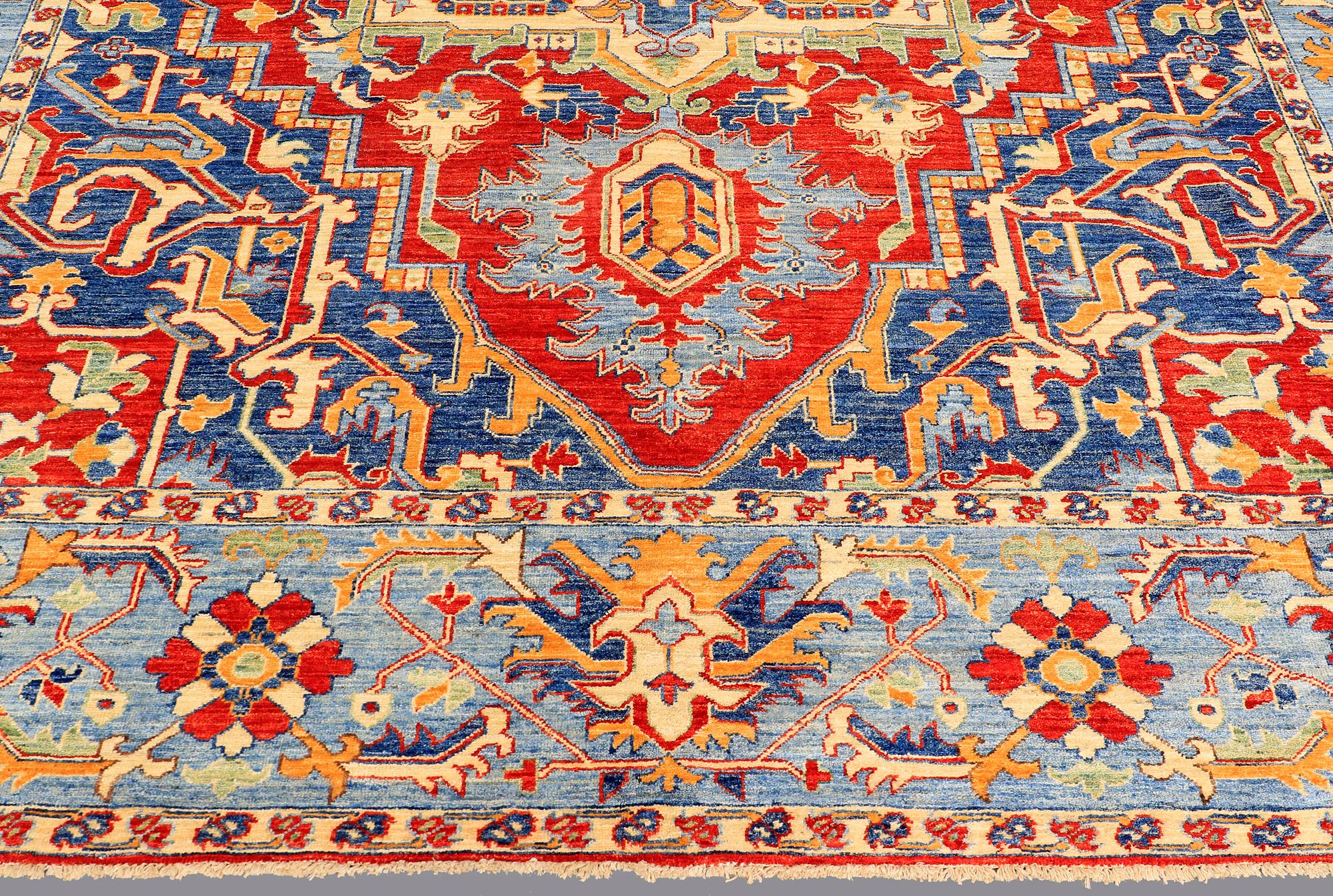 A carpet, oriental, ca 418 x 298 cm.