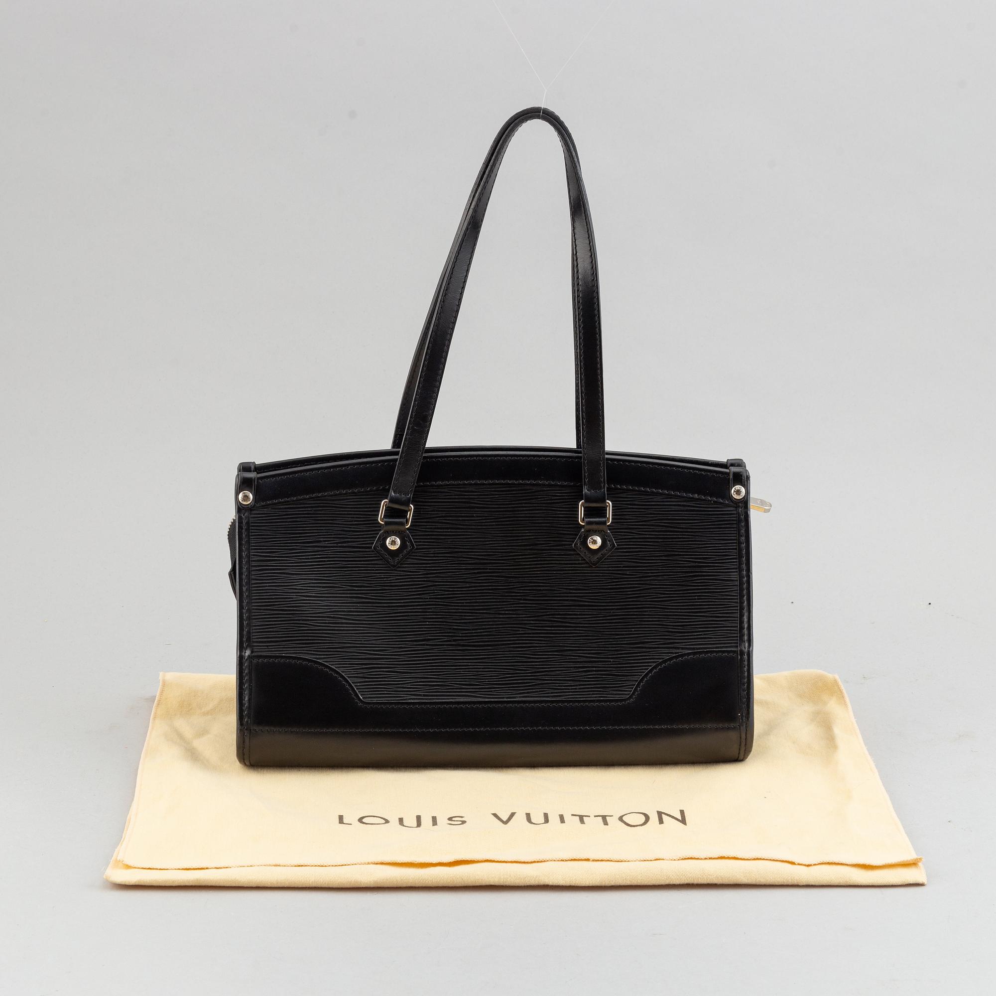 Louis Vuitton, a black Epi 'Madeleine PM' handbag, 2011.