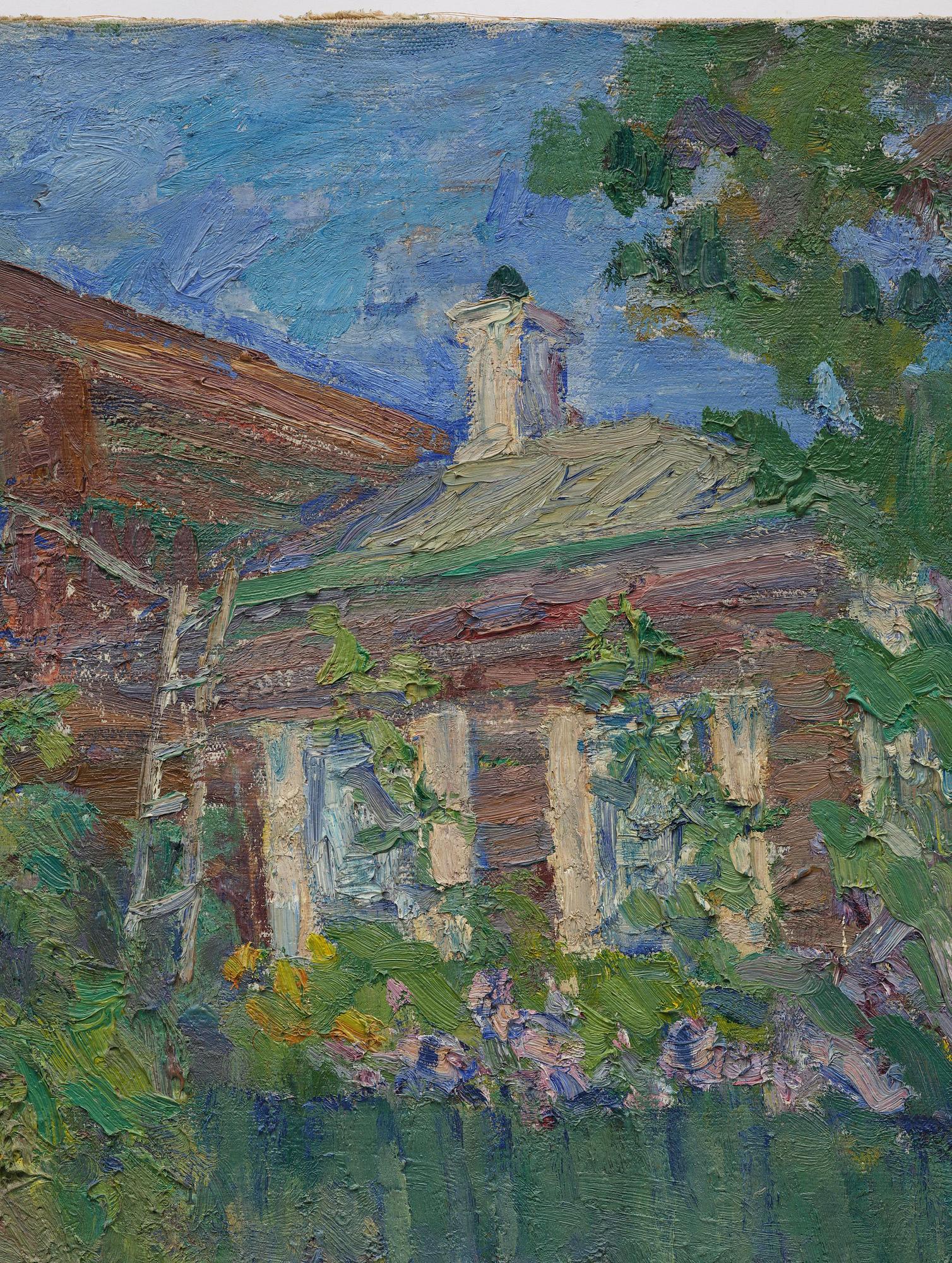 Ilya Lwowich Tabenkin, "Домик в Тарусе" (Litet hus i Tarusa).