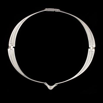 HALSSMYCKE, Vice Versa, sterling silver, Poul Havgaard Lapponia 1993. Vikt 55 g.