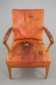 KARMSTOL, modell 868, Josef Frank, Firma Svenskt Tenn.