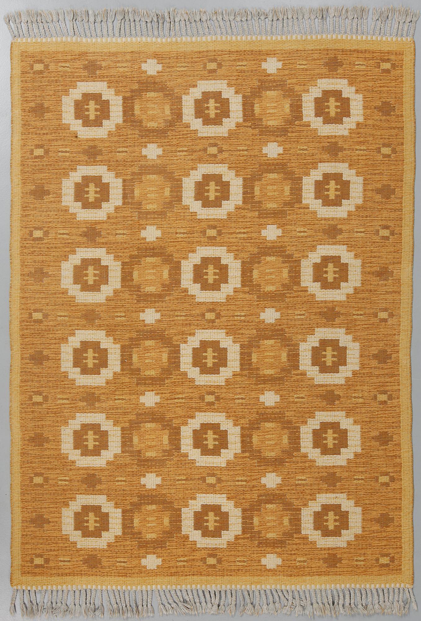MATTA, dubbelväv, 1900-talets andra hälft, 192 x 141 cm.