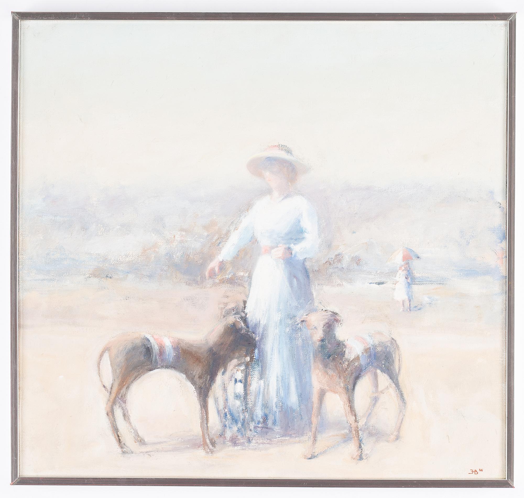 Henrik bager, oil on canvas, signed and dated 1986.