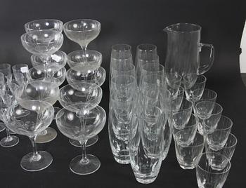 GLASSERVIS, 72 delar.