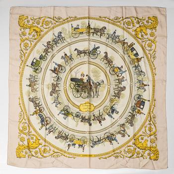 Hermès, scarves, 2 st.