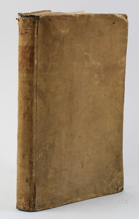 BOK, "Rerum Germanicacarum historici clariss" av Albert Krantz, Frankfurt 1575.